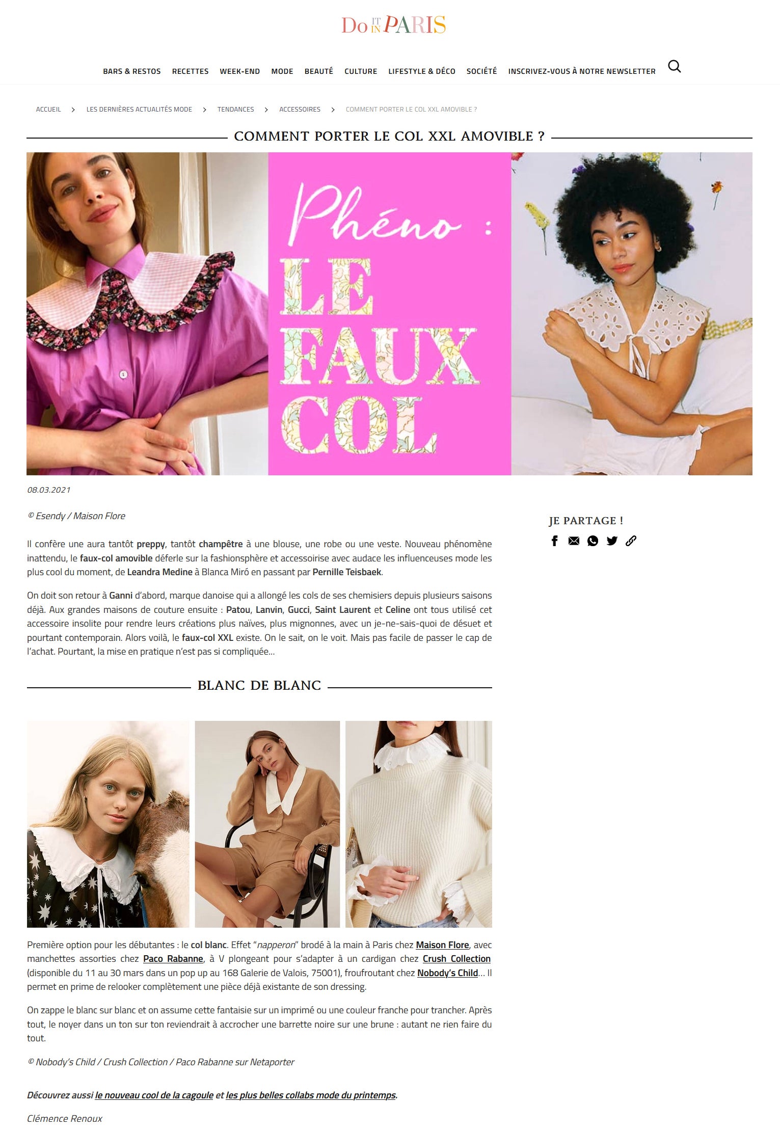 DO IT IN PARIS - MAR. 2021