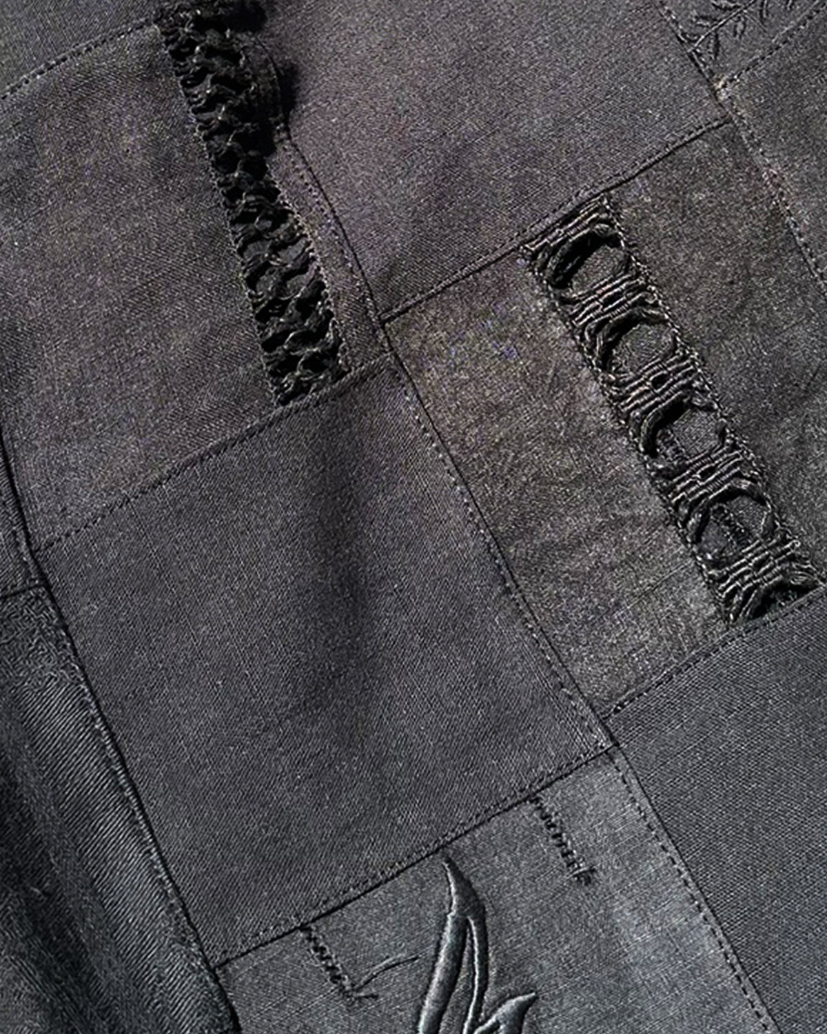 Triangle scarf ROMARIN Noir