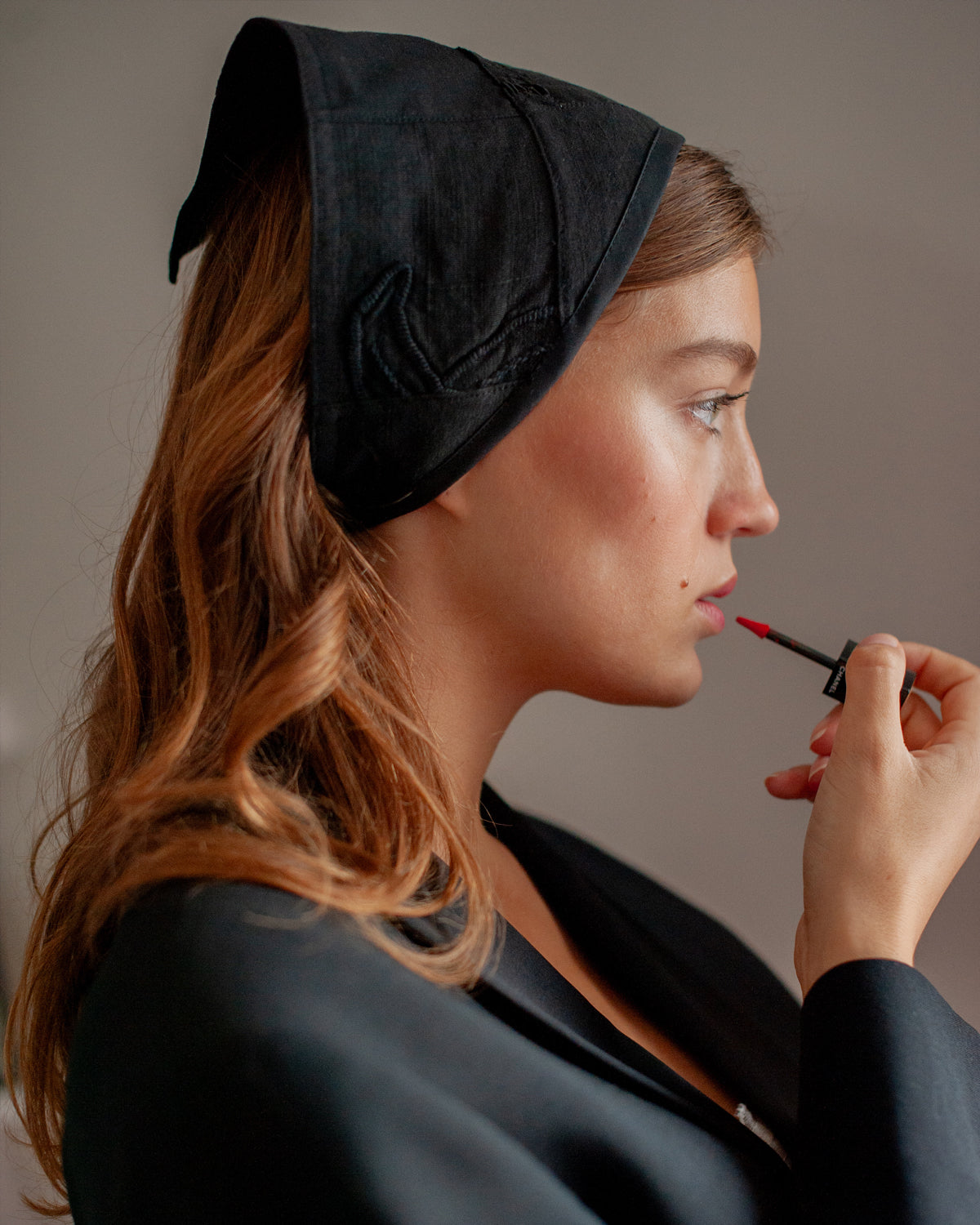 Triangle scarf ROMARIN Noir