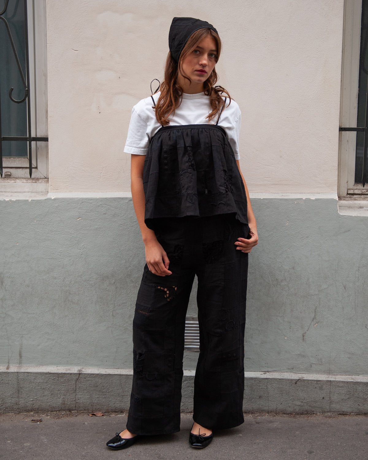 Triangle scarf ROMARIN Noir