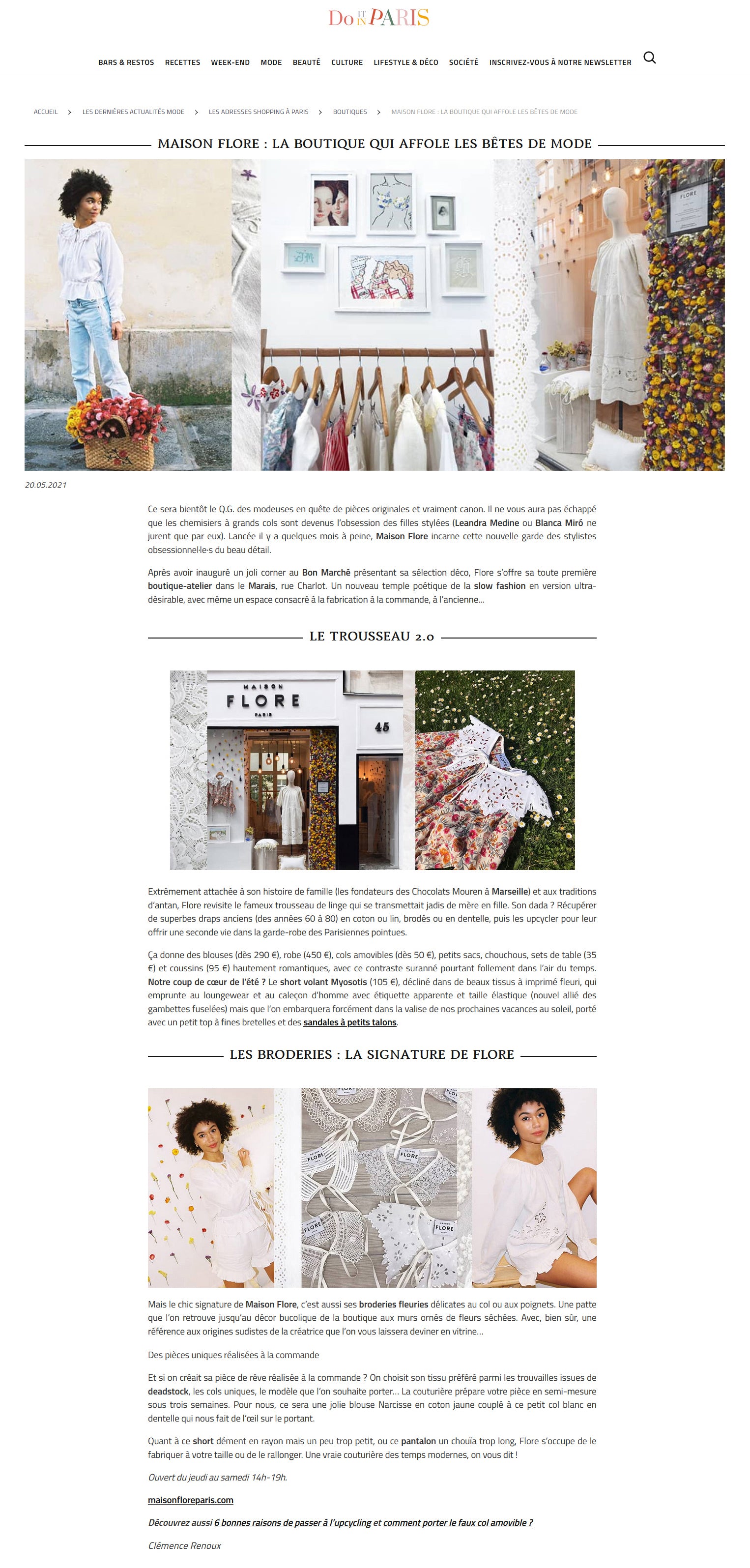 DO IT IN PARIS - MAY 2021