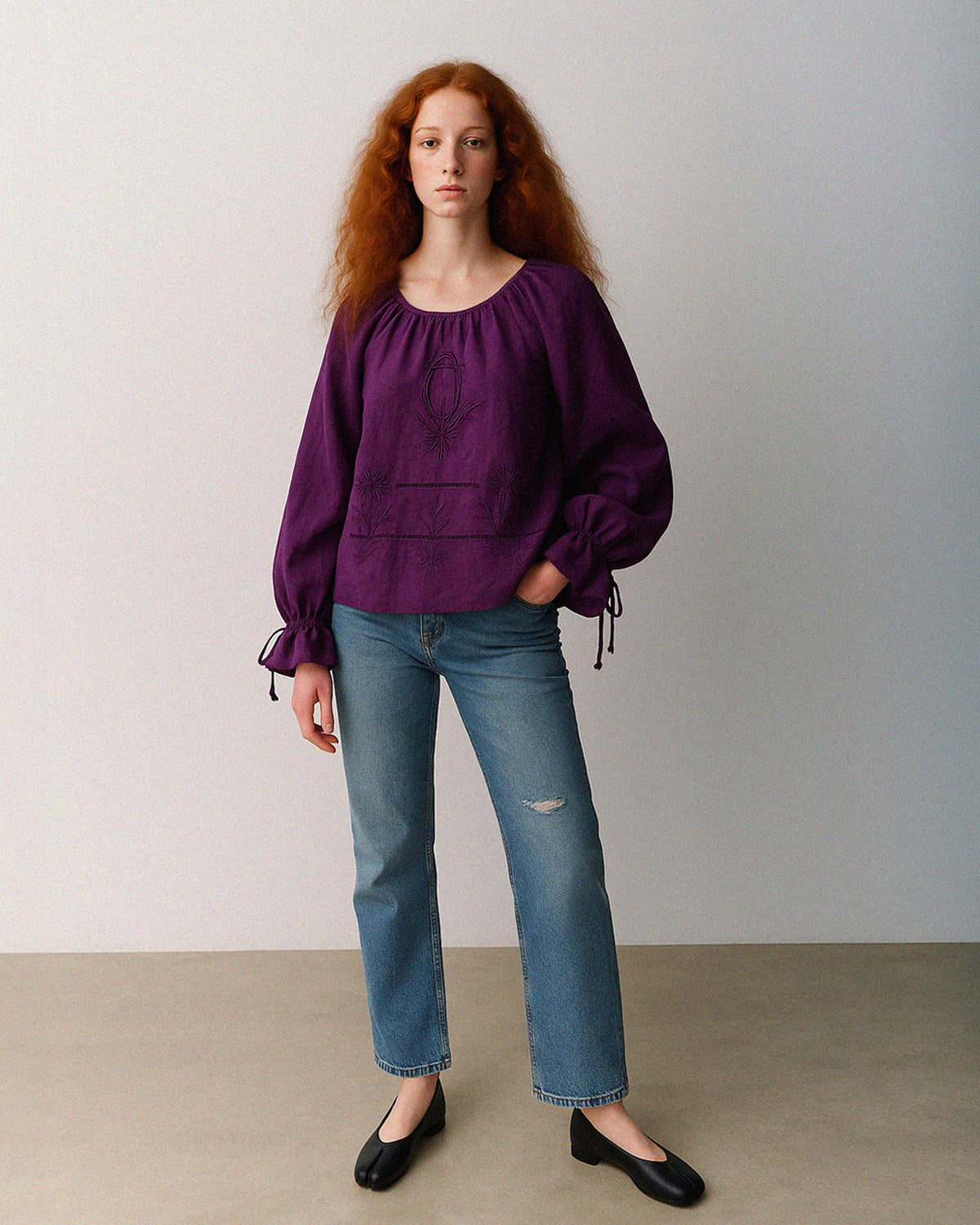 Blouse LILAS Amethyste