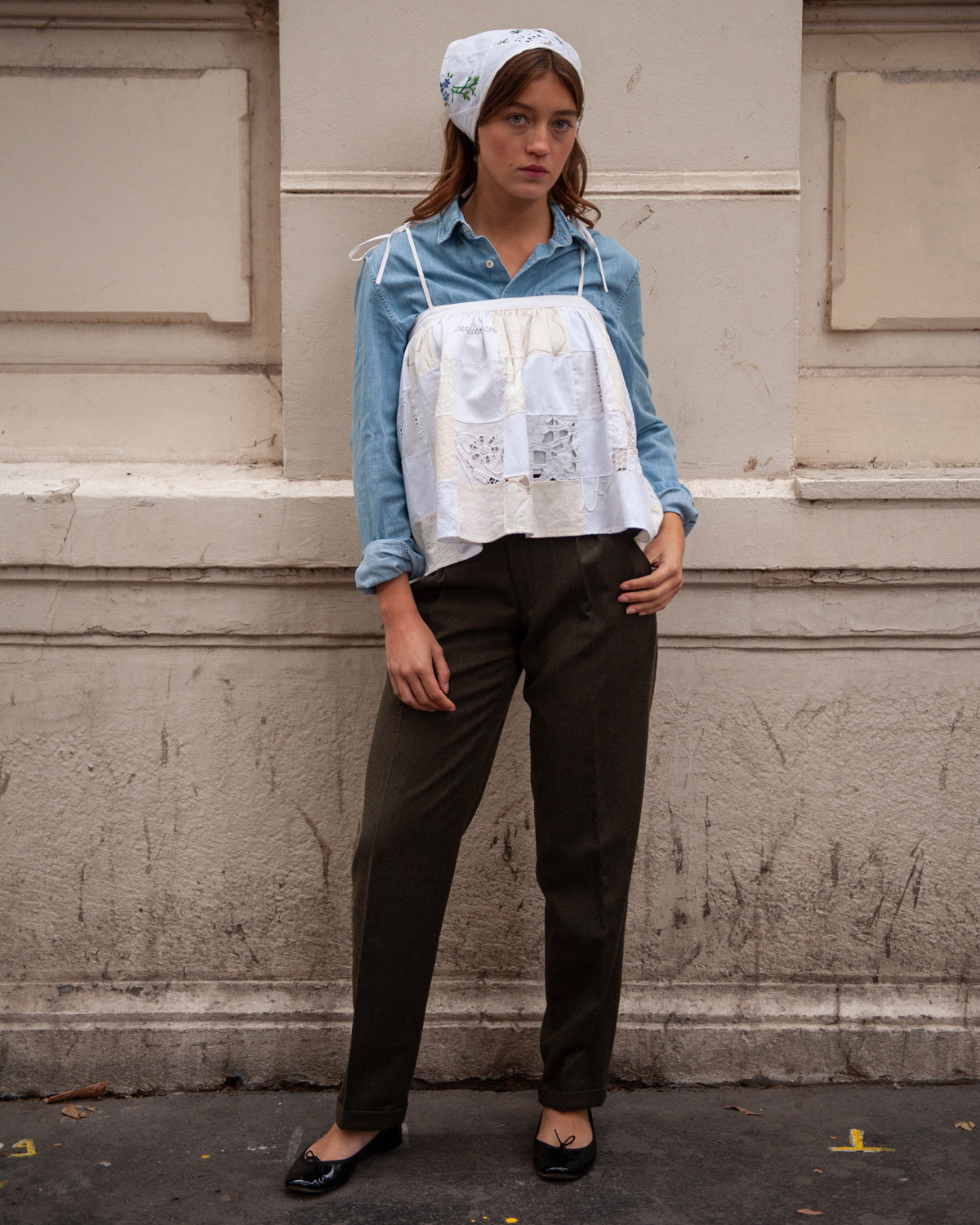 Fichu triangle ROMARIN Multicolor