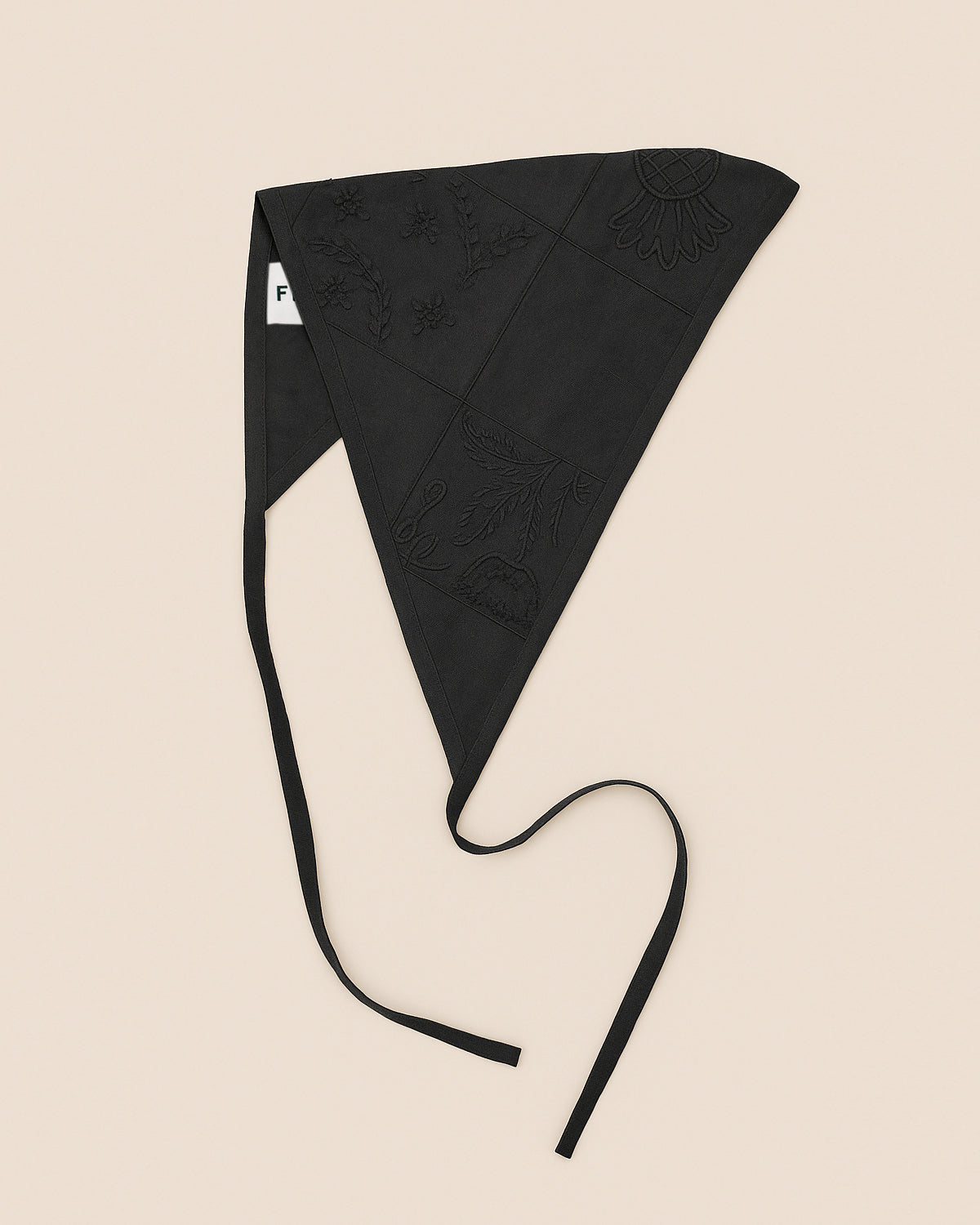 Fichu triangle ROMARIN Noir