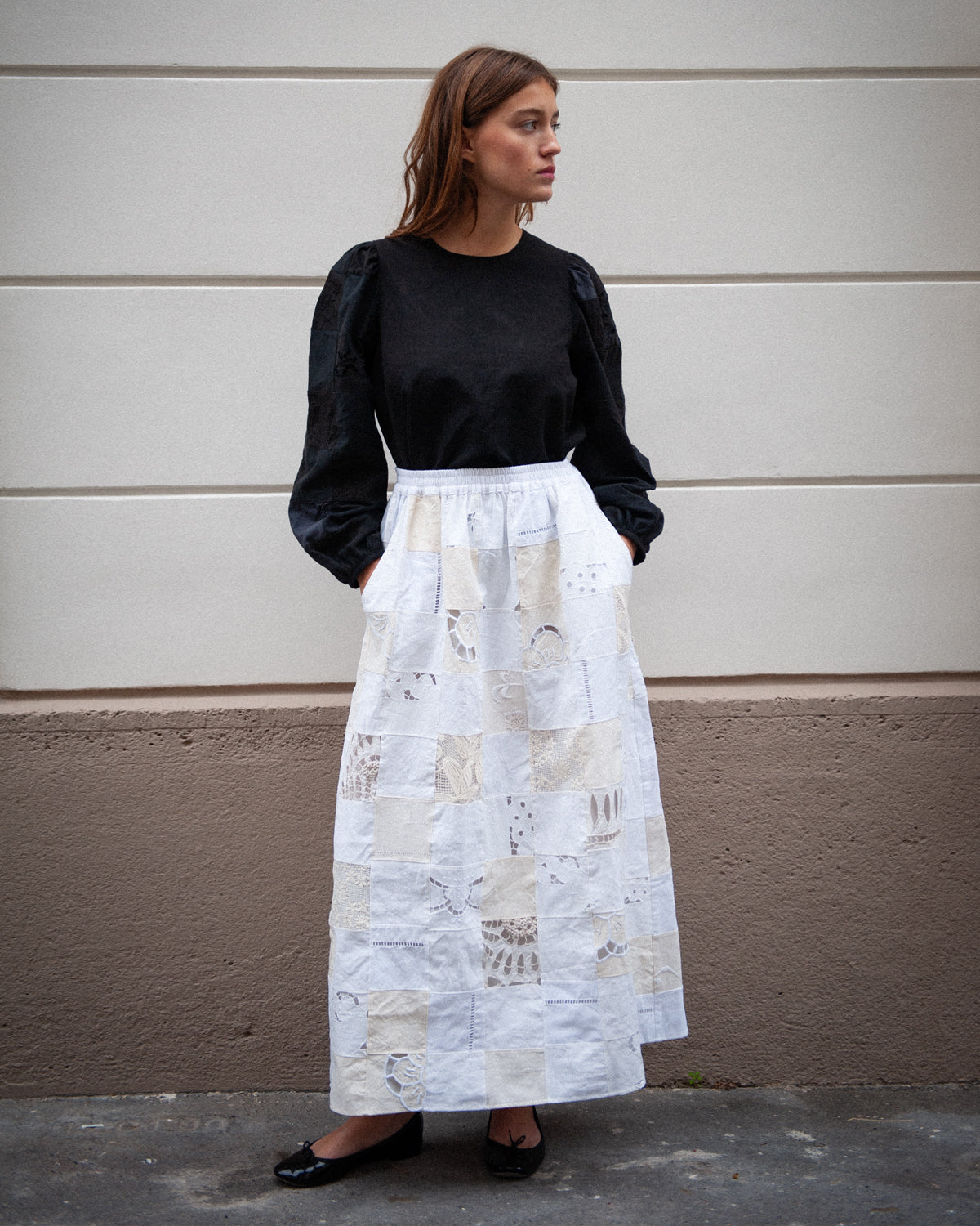 Skirt PETUNIA Ecru