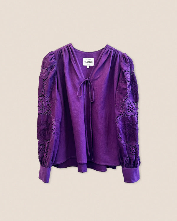 Blouse Bleuet Amethyste