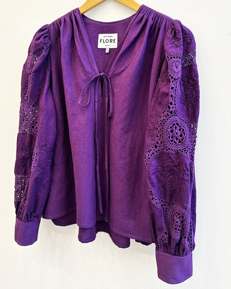 Blouse Bleuet Amethyste