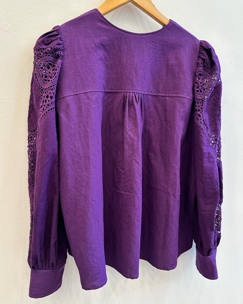 Blouse Bleuet Amethyste