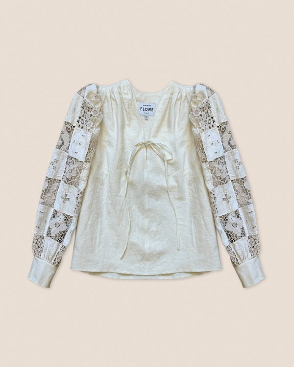 Blouse Bleuet Cream