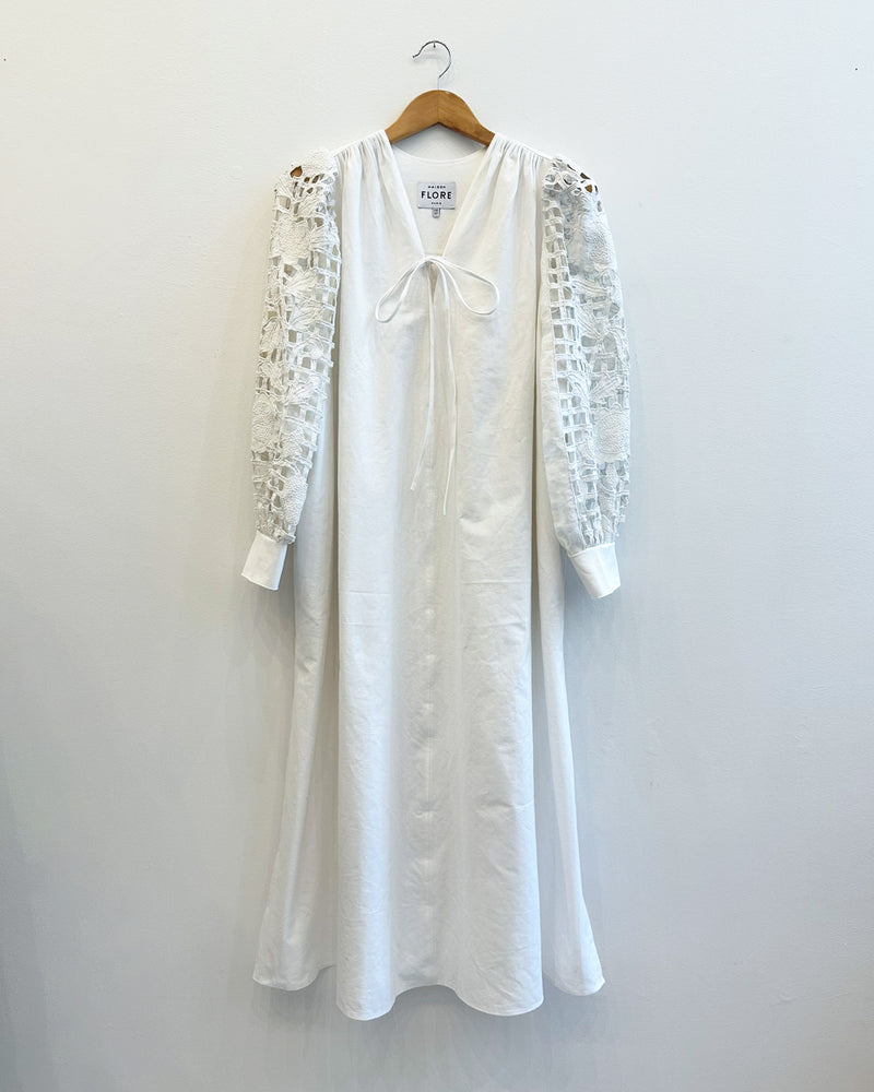 Dress Caftan Bleuet Chantilly