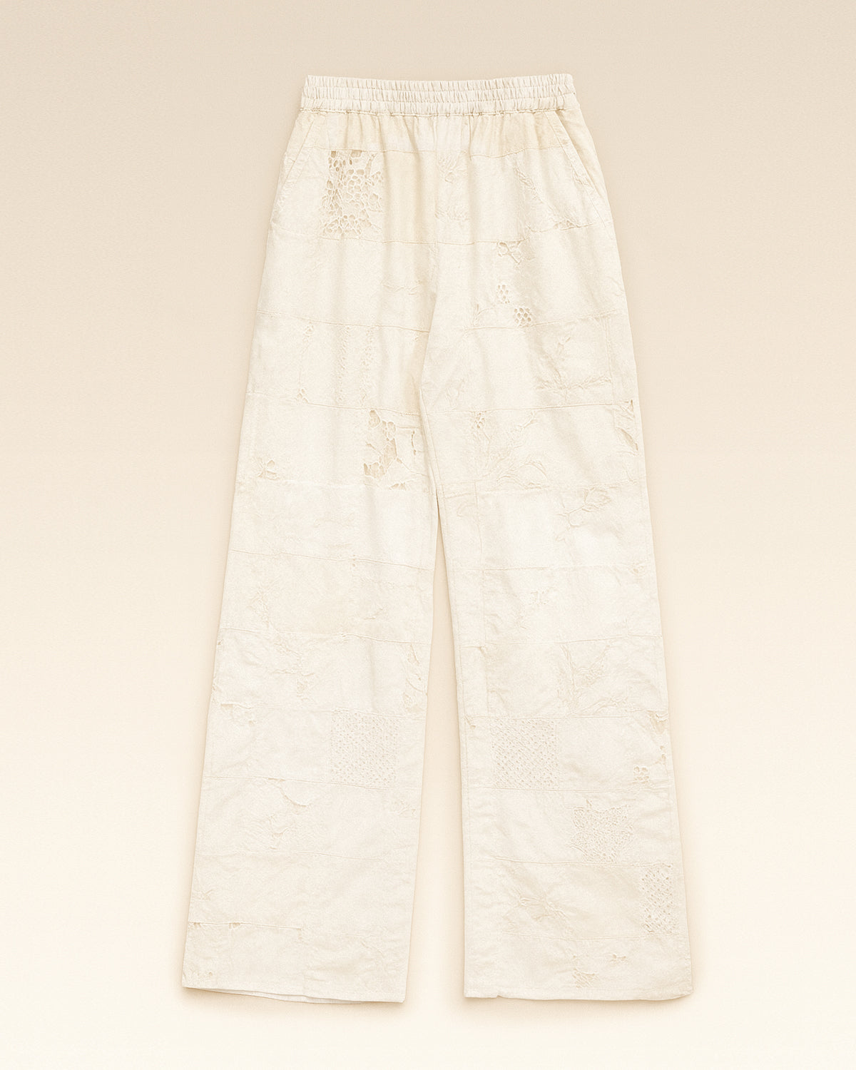 Pantalon PIVOINE Ecru